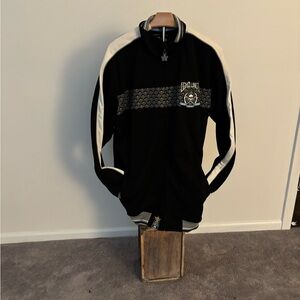 Ecko Unlimited Black and White Lightweight Jacket